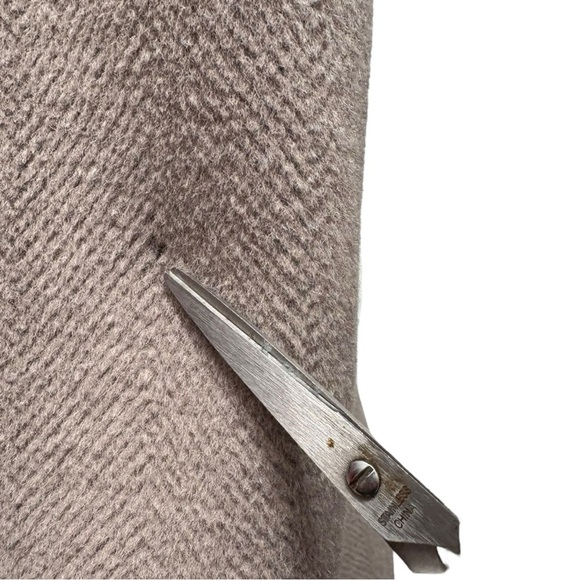 Cinzia Rocca Wool and Cashmere Single Breast Long Coat Size US 6 - Picture 15 of 15